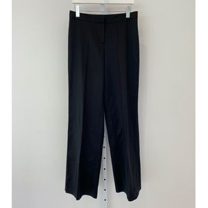 EMILIO PUCCI BLACK COTTON SILK TROUSERS SIZE IT 44 / US 10 NWTS!